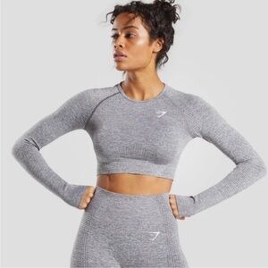 Gymshark Vital Seamless long sleeve crop top